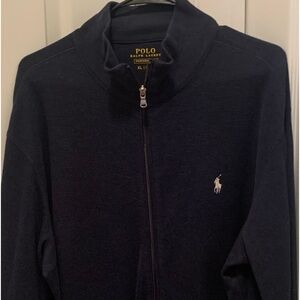 Polo like new zip up sweater XL.